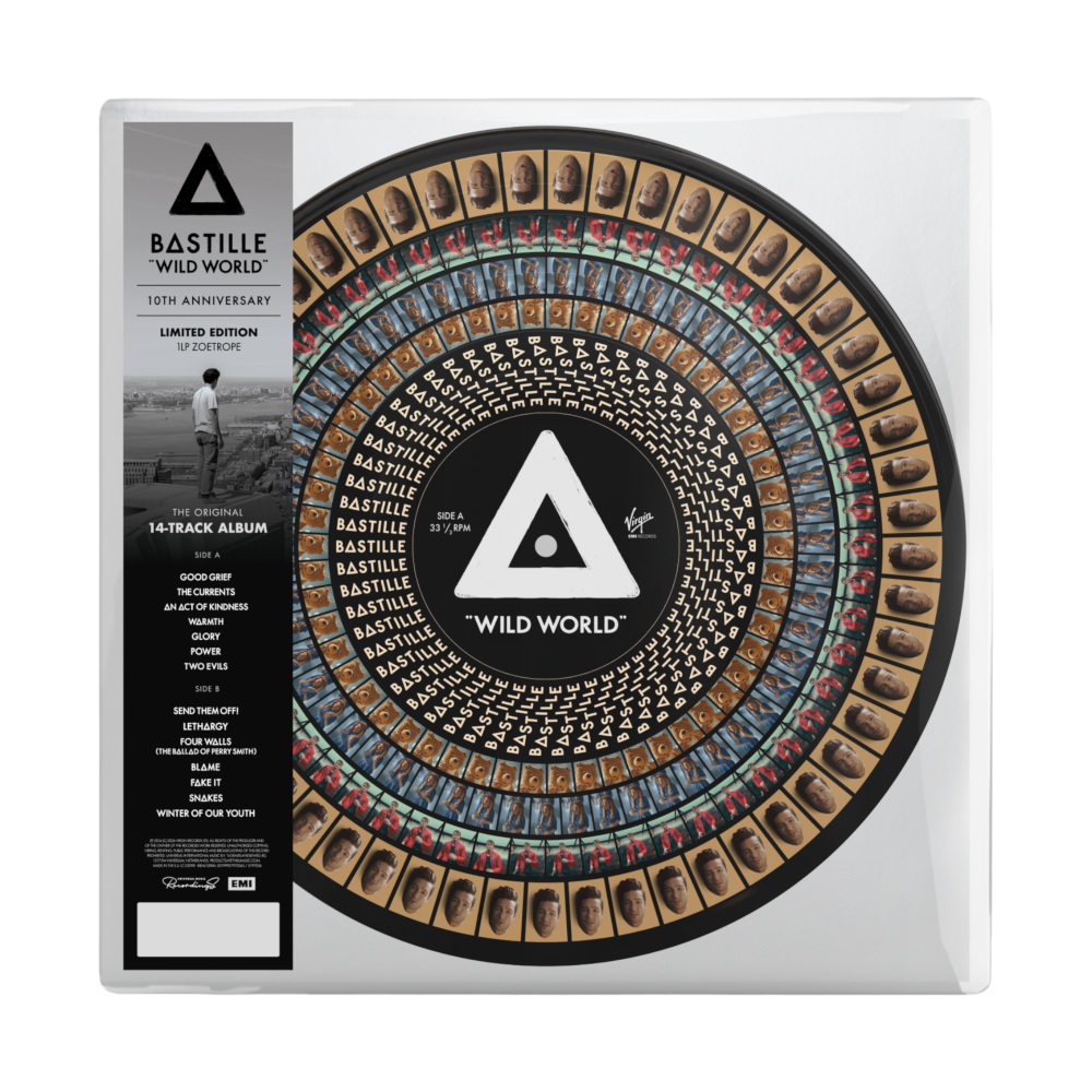 Bastille Wild World 10: 1LP Zoetrope Vinyl 464395